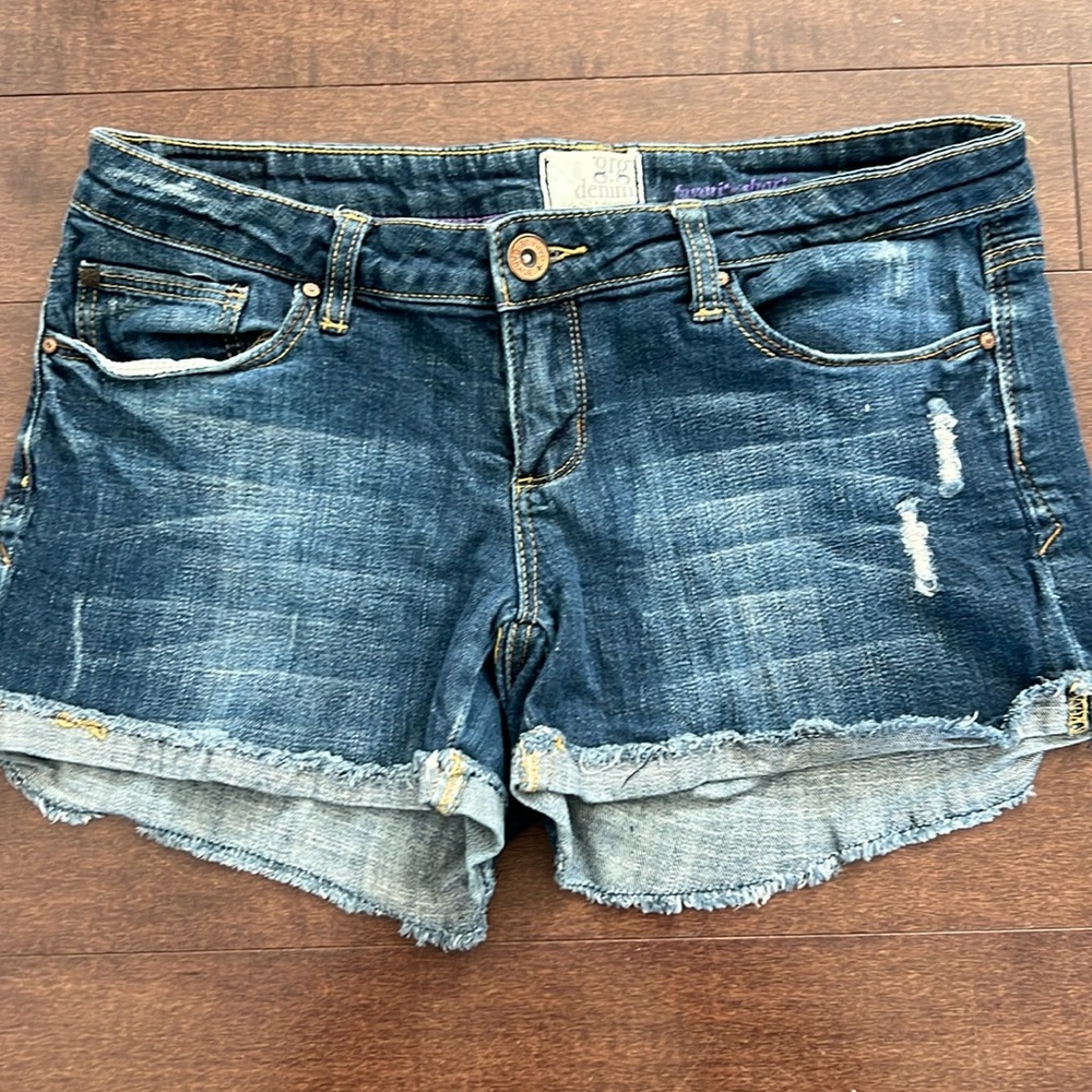 Garage Denim Shorts
